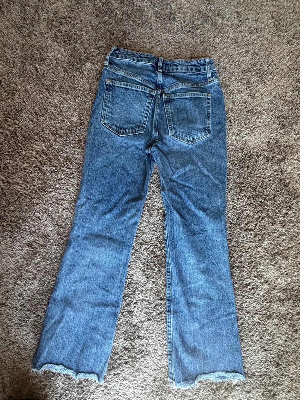 Free People/We The Free High Rise Stella Kick Flare Jeans